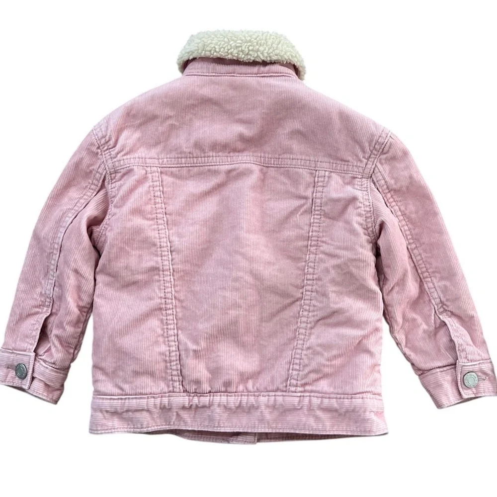 Baby Gap Corduroy Sherpa Jacket Pink Size 2T